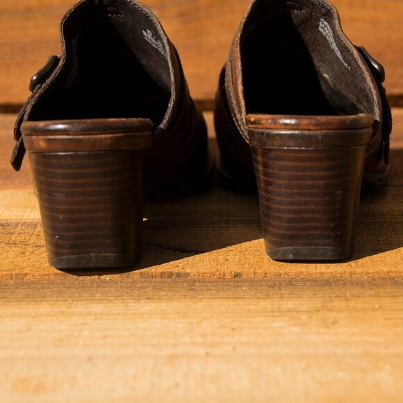 Born Leather Mule Slip On 10 - Picture 2 of 8